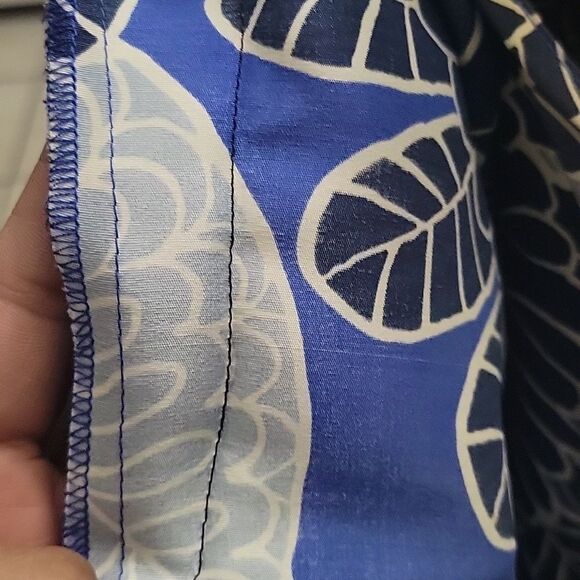 Tory Burch Blue Sheath Midi Dress Size 12 - Picture 14 of 14